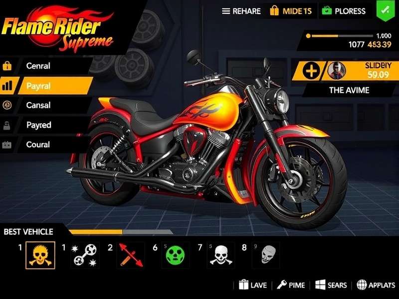 Flame Rider Supreme Vehicle Customization